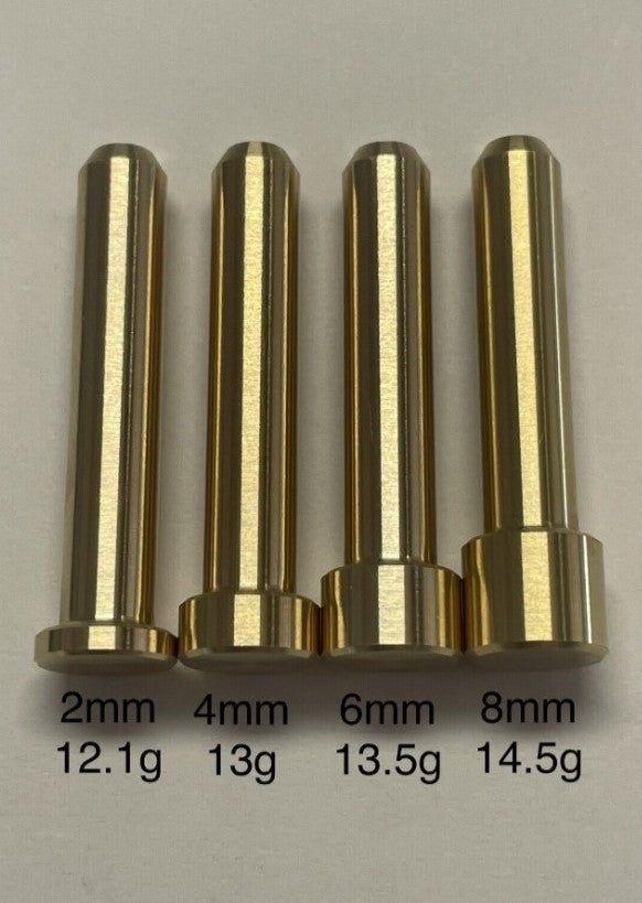 FX King/Panthera/Dynamic/Maverick/Wildcat Brass Hammer Weight Set